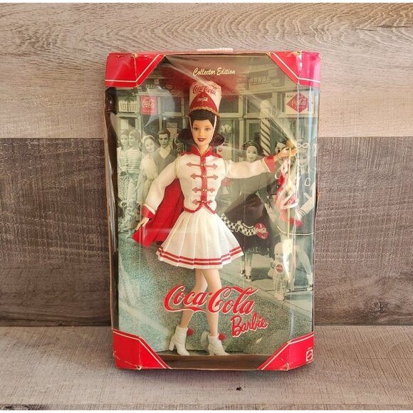 Vintage 2001 Coca Cola Barbie Doll Collector Edition #53974 Majorette Toy - Picture 1 of 9